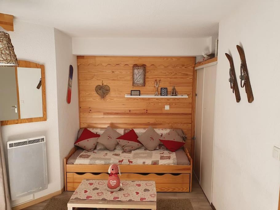 Spacieux Appartement 37M2-T3-Rdc-6 Personnes-100M Remontees Valmeinier Esterno foto