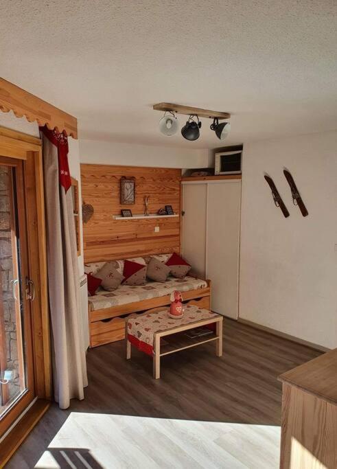 Spacieux Appartement 37M2-T3-Rdc-6 Personnes-100M Remontees Valmeinier Esterno foto